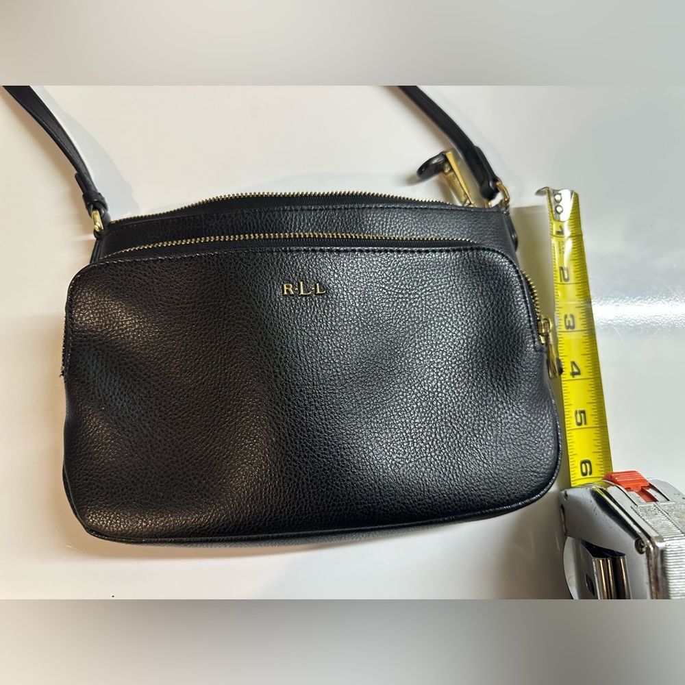 Vintage Black RALP LAUREN Cross Body Bag - Picture 6 of 13